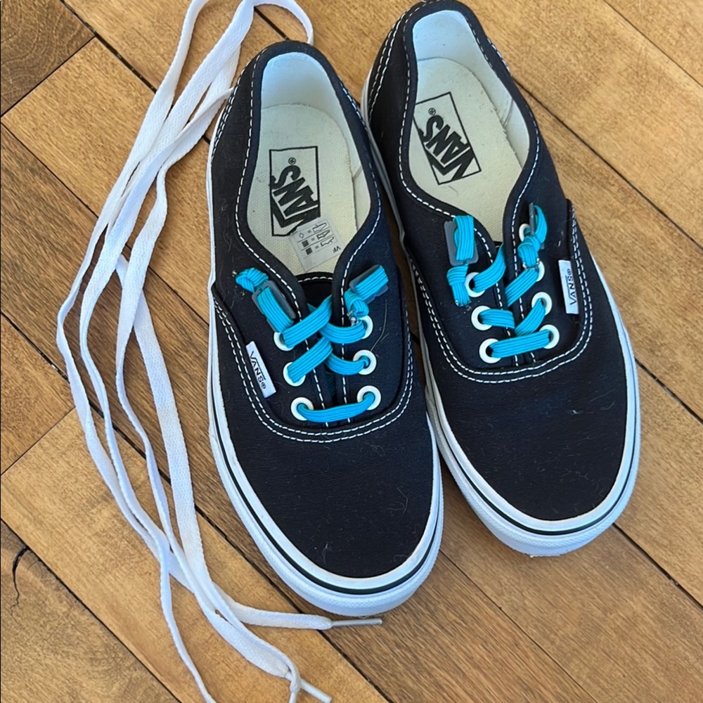 Black Canvas Vans